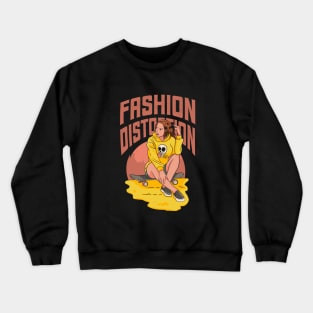 Skater girl Crewneck Sweatshirt